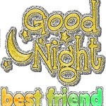 Good night sms messages for best friends