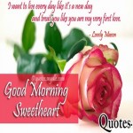Romantic good morning quotes with images