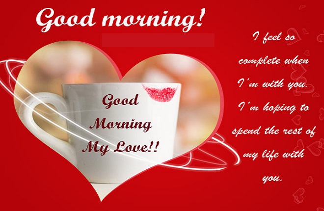 Good morning love messages for her