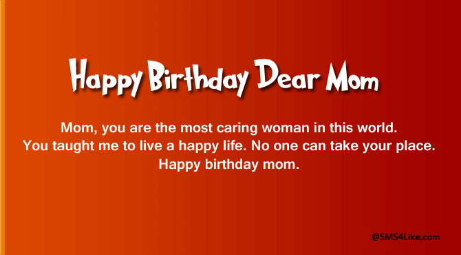 Birthday Messages for Mom from Daughter