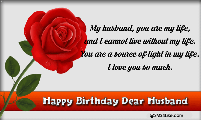 Latest Birthday Messages to Husband