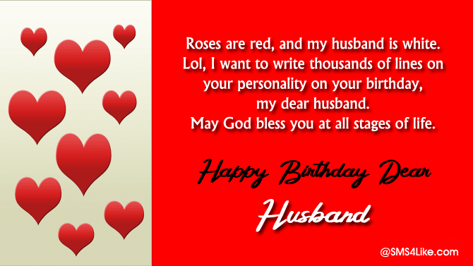 Romantic Birthday Wishes for Husband