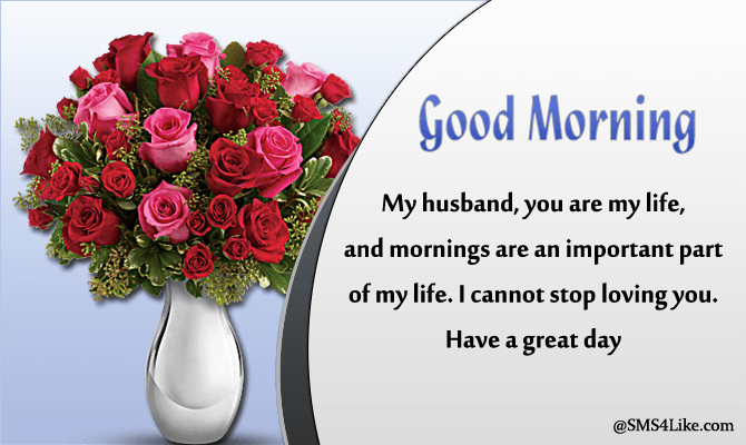 Good Morning Messages for Husband in English - Good Morning Darling