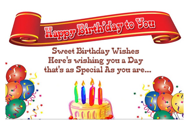 Birthday Greetings For Facebook friends