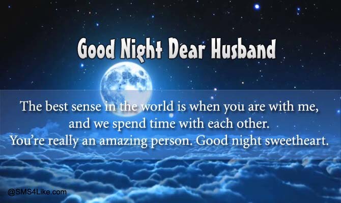 Good Night Messages for Husband