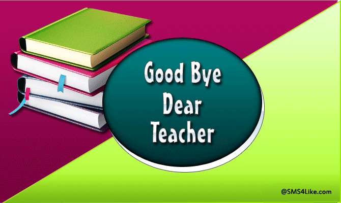 Farewell Messages for Teachers