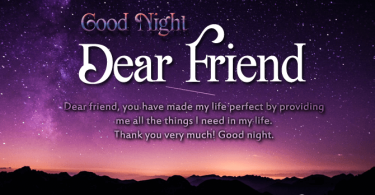30+ Good Night Messages for Friends